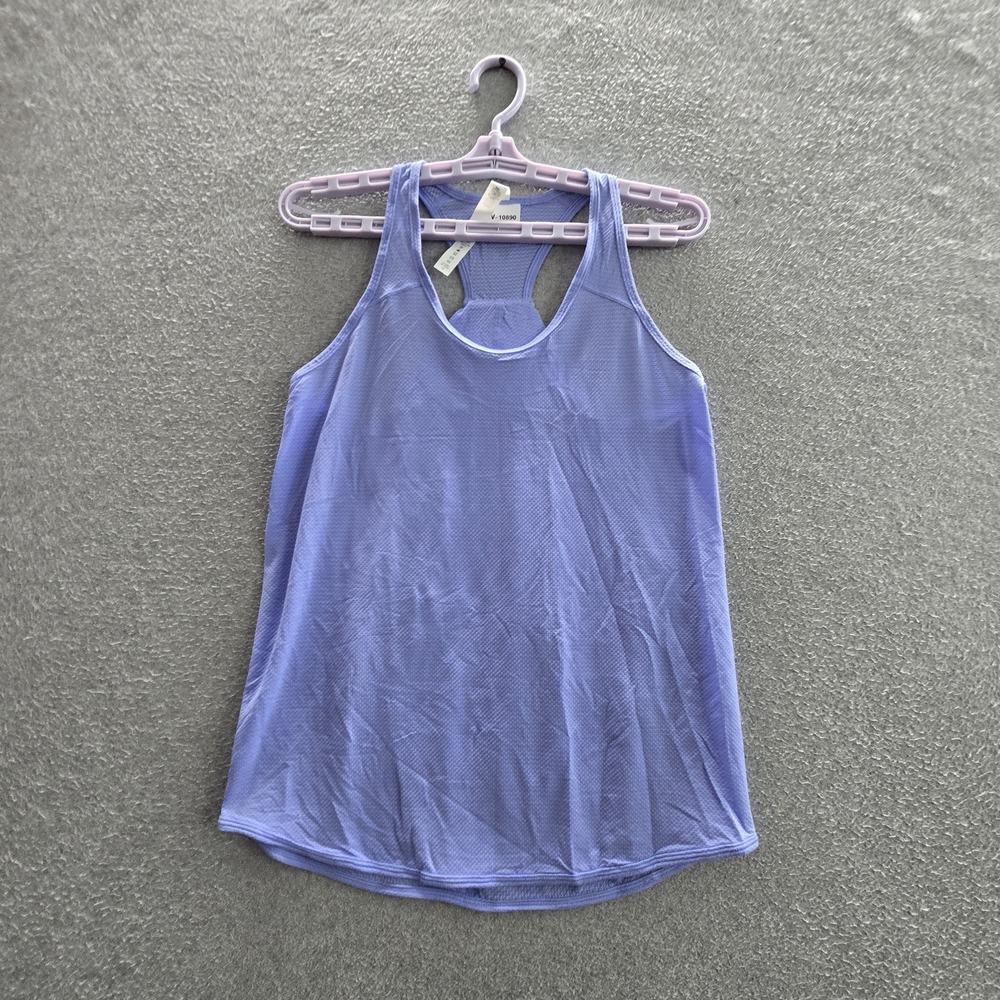 Lululemon Women Activewear Top 4 Purple Essential Tank Yoga Sleeveless Relaxed‎